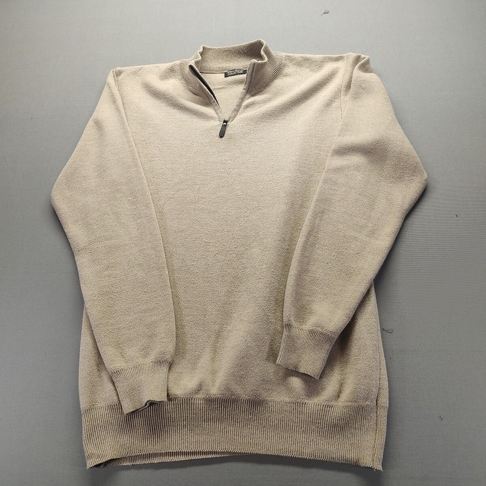 Marx&Dutch Collection Men's Pullover Sweater Tan‎ Size Large